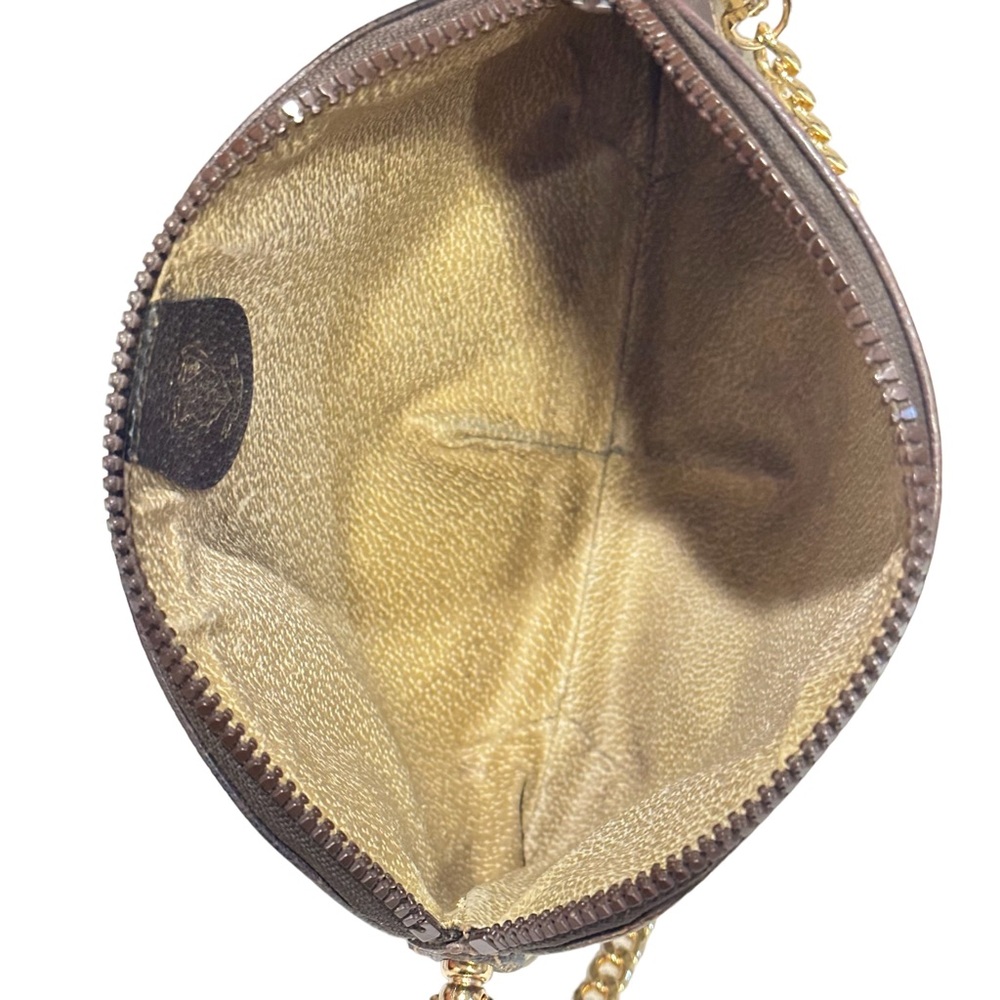 Gucci Beige GG Supreme Crossbody Bag with Green-Red Strap - Picture 8 of 11